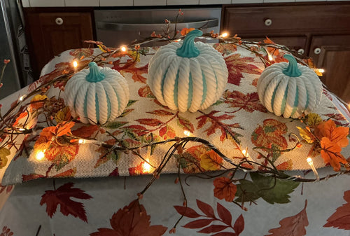 3 Piece Pumpkin Shelf Sitters