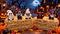 Gnome Halloween Magnets