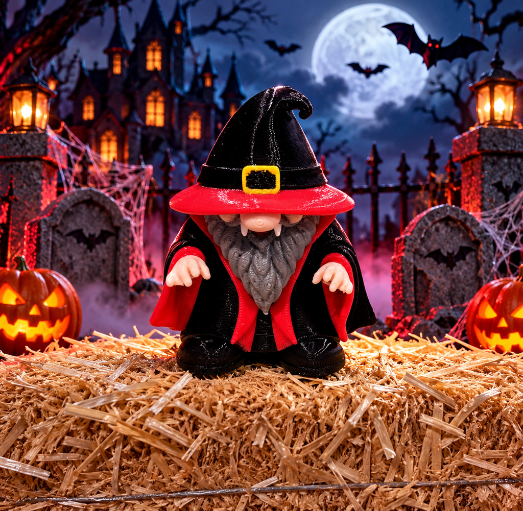 Gnome Halloween Magnets