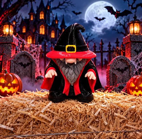 Gnome Halloween Magnets