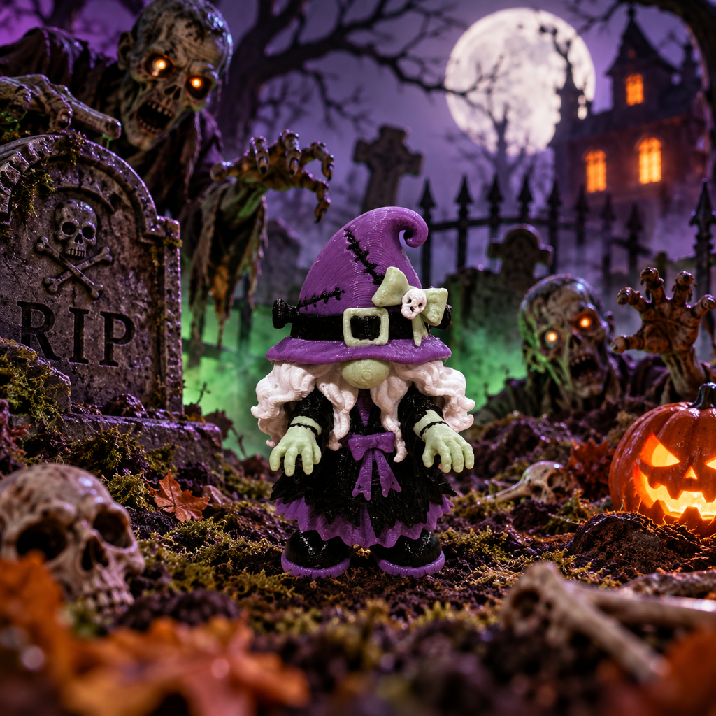 Gnome Halloween Magnets