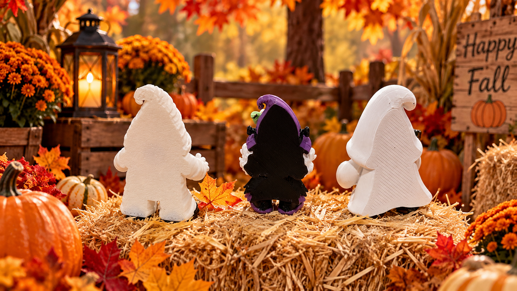 Gnome Halloween Magnets